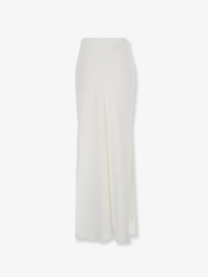 Brunello Cucinelli Satin Long Skirt
