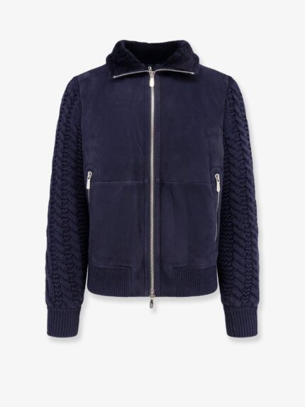 Brunello Cucinelli Sheepskin And Cashmere Padded Jacket