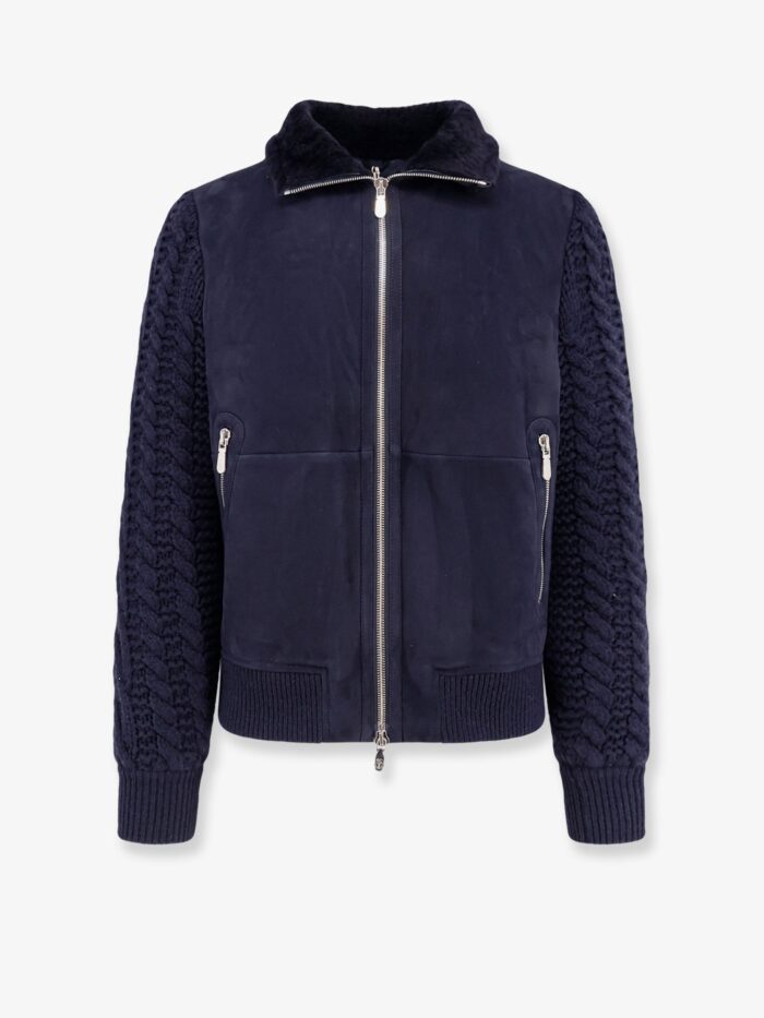 Brunello Cucinelli Sheepskin And Cashmere Padded Jacket
