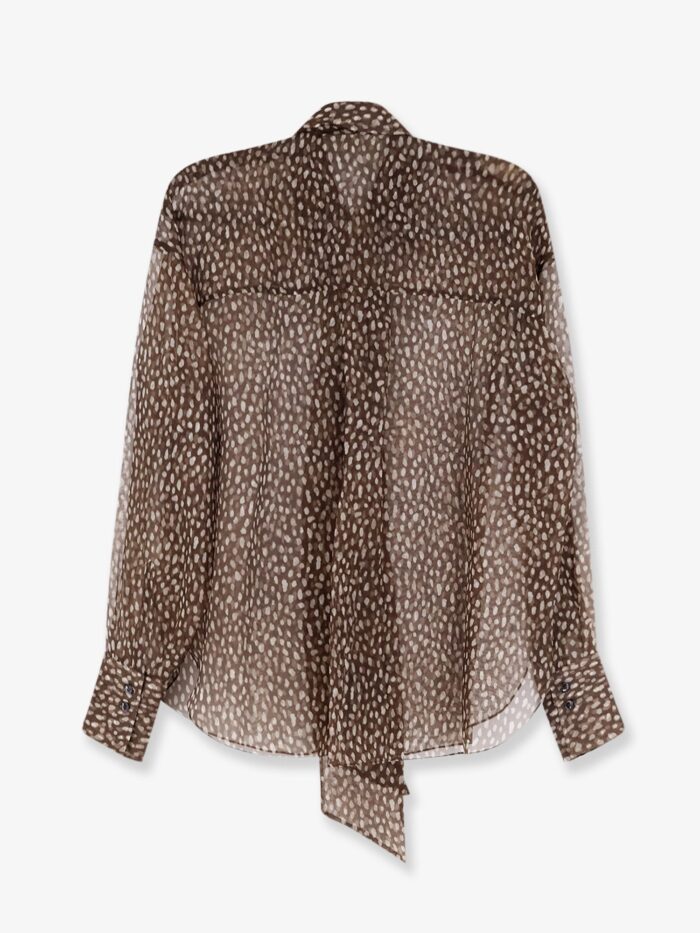 Brunello Cucinelli Sheer Silk Shirt