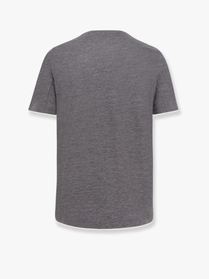 Brunello Cucinelli Silk And Cotton T-shirt