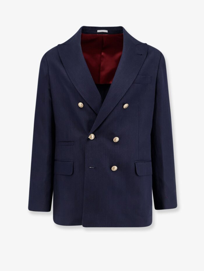 Brunello Cucinelli Silk And Linen Blazer