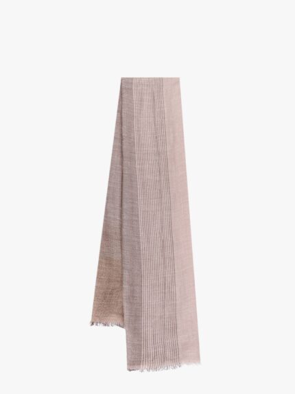 Brunello Cucinelli Silk And Linen Scarf