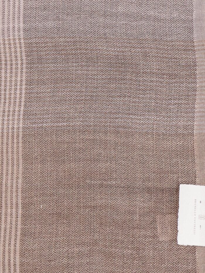 Brunello Cucinelli Silk And Linen Scarf