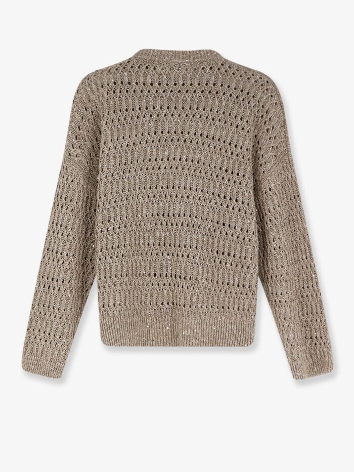 Brunello Cucinelli Silk And Nylon Sweater