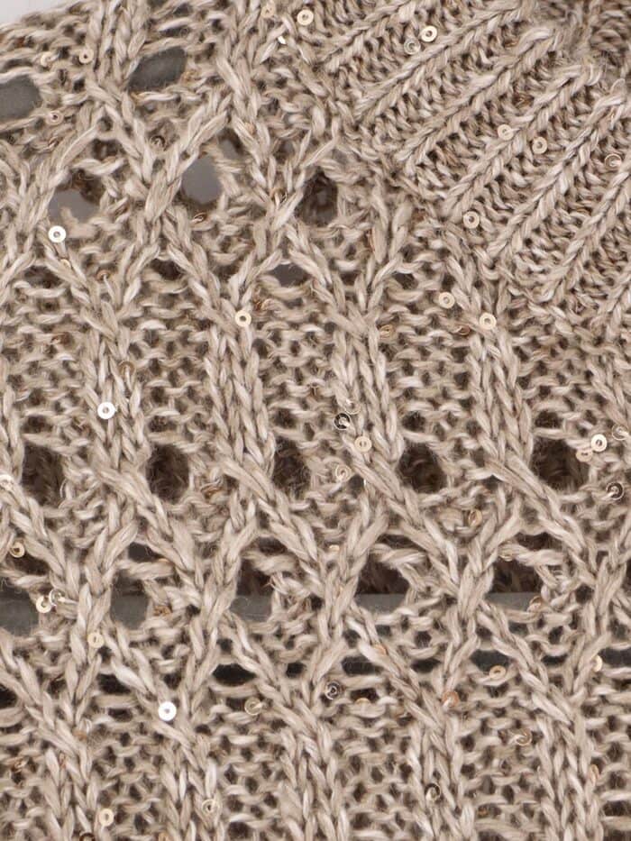 Brunello Cucinelli Silk And Nylon Sweater