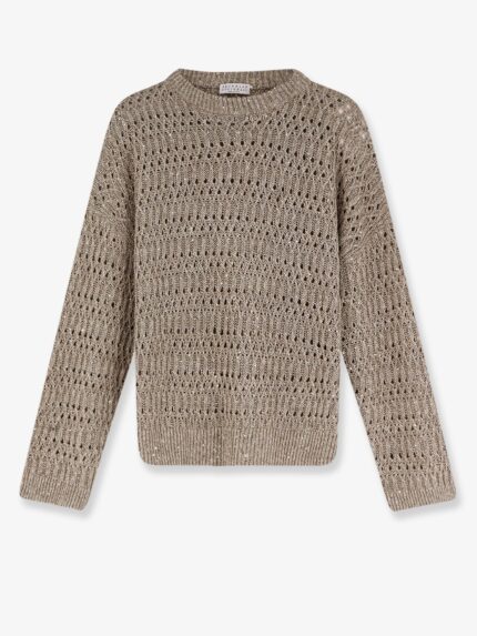 Brunello Cucinelli Silk And Nylon Sweater