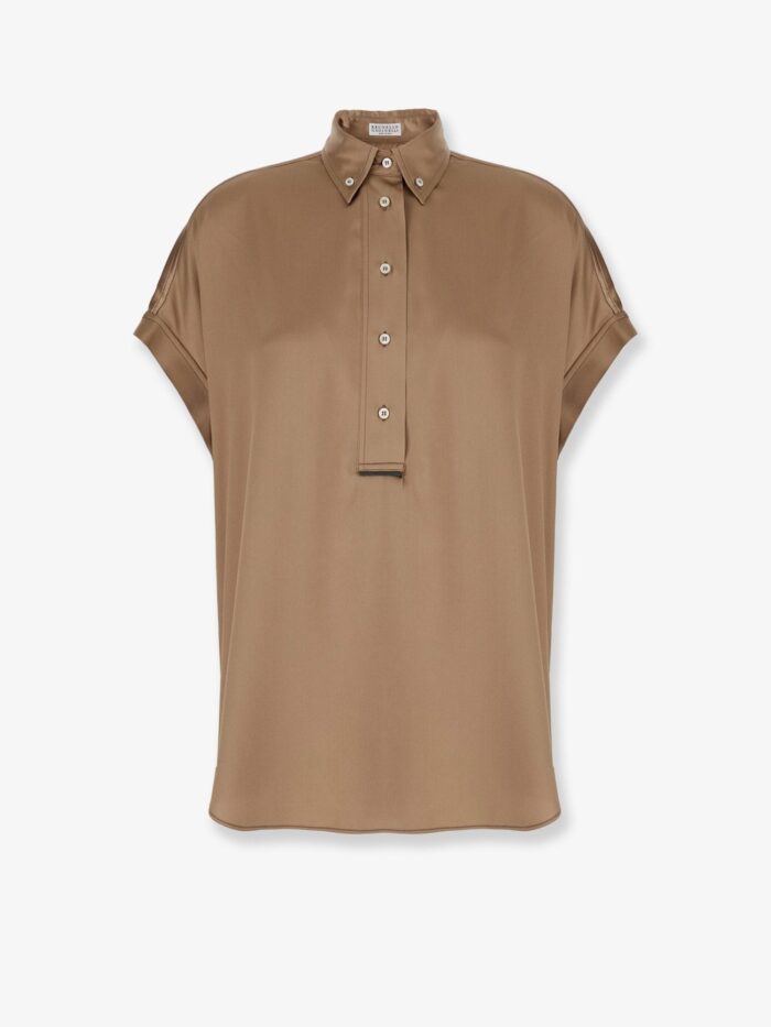 Brunello Cucinelli Silk Blend Shirt