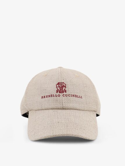 Brunello Cucinelli Silk, Linen And Wool Hat