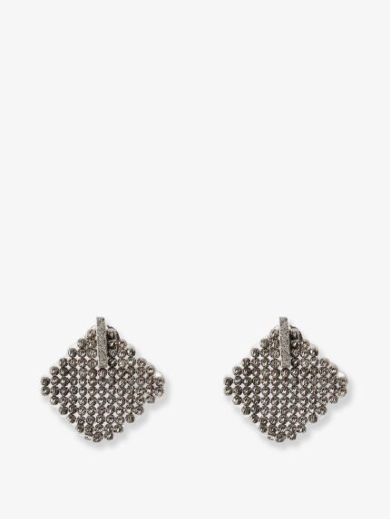 Brunello Cucinelli Silver Monili Earrings