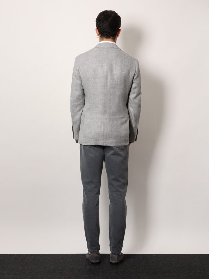 Brunello Cucinelli Single-breasted Linen Blend Blazer