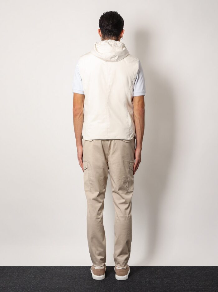 Brunello Cucinelli Sleeveless Jacket With Removable Hood