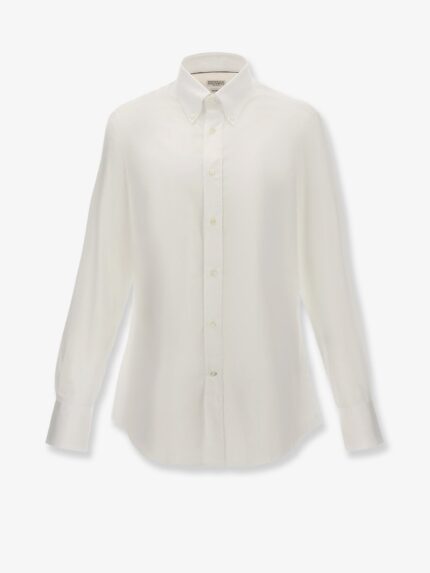 Brunello Cucinelli Slim Fit Cotton Shirt