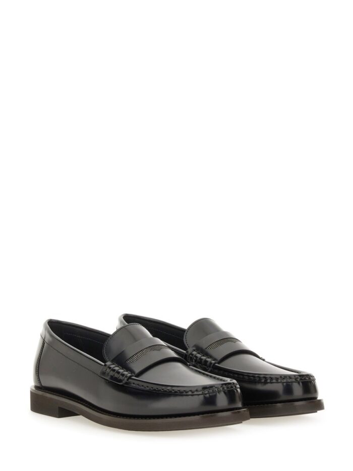 Brunello Cucinelli SMOOTH LEATHER LOAFER