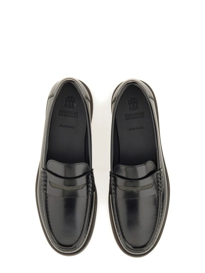 Brunello Cucinelli SMOOTH LEATHER LOAFER
