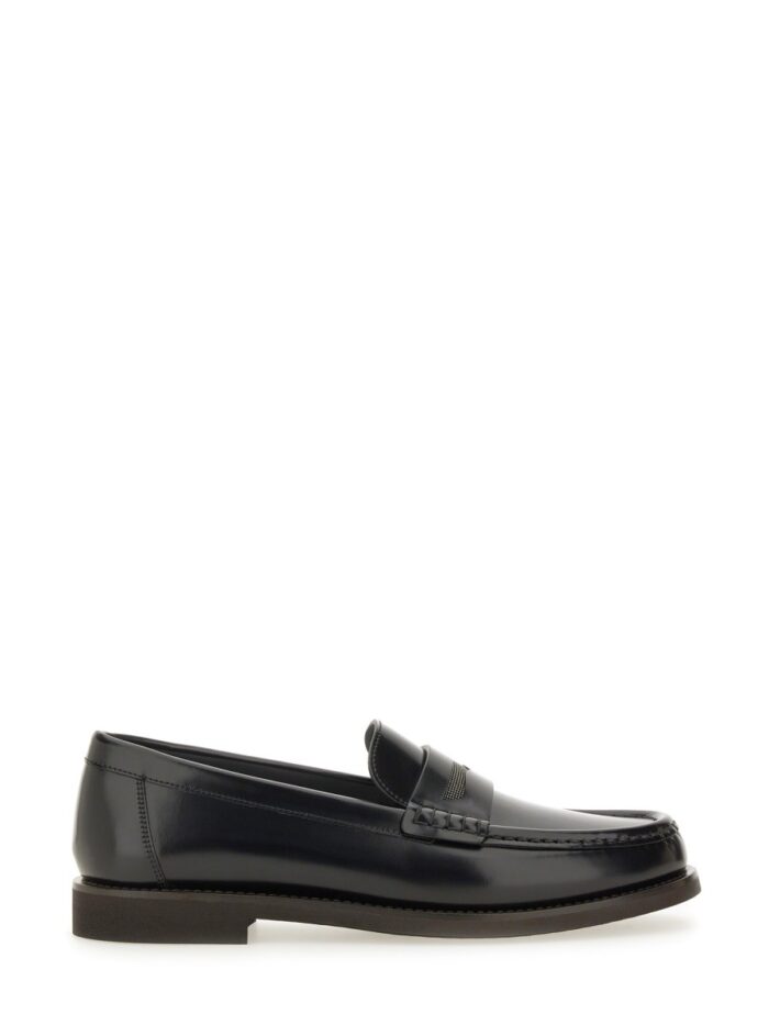 Brunello Cucinelli SMOOTH LEATHER LOAFER