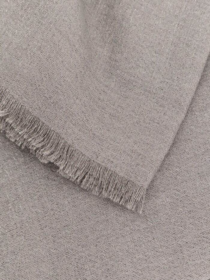 Brunello Cucinelli Sparkling Cashmere And Silk Scarf
