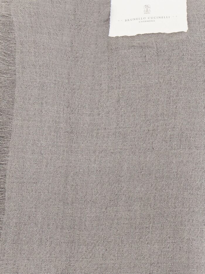 Brunello Cucinelli Sparkling Cashmere And Silk Scarf