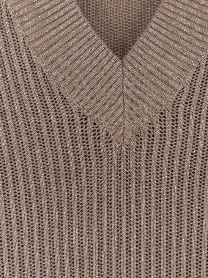 Brunello Cucinelli Sparkling Cotton And Viscose Blend Sweater