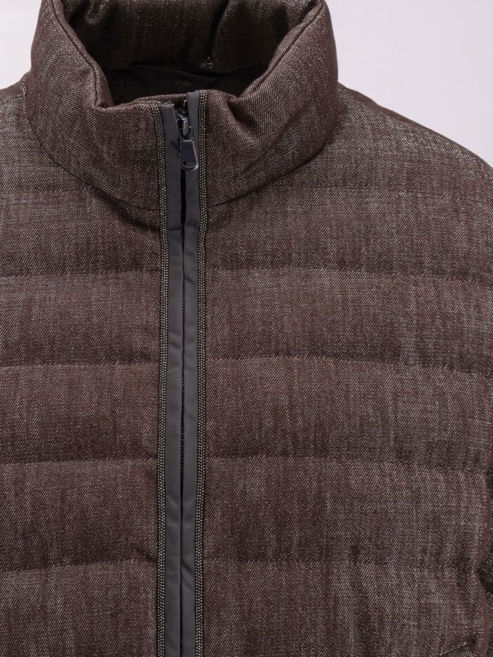 Brunello Cucinelli Sparkling Down Jacket With Monili Detail