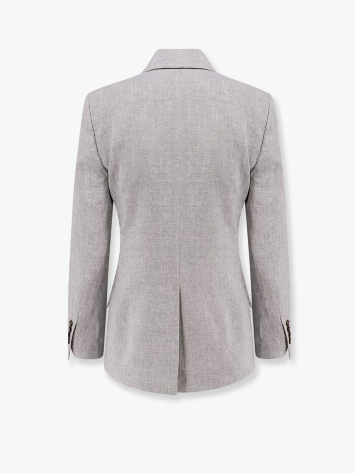 Brunello Cucinelli Sparkling Linen Blazer