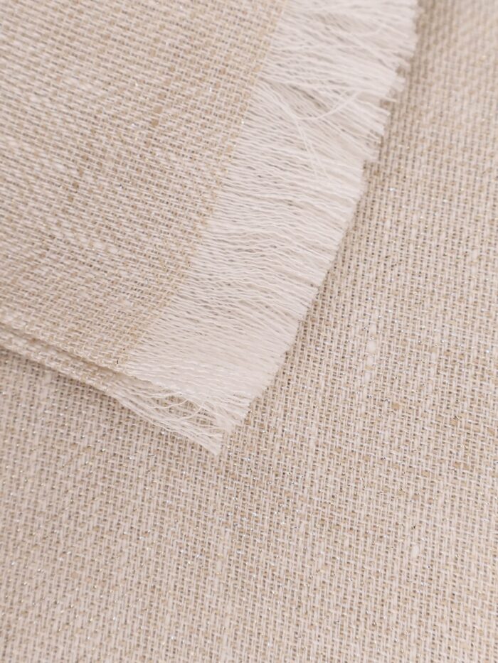 Brunello Cucinelli Sparkling Linen Scarf