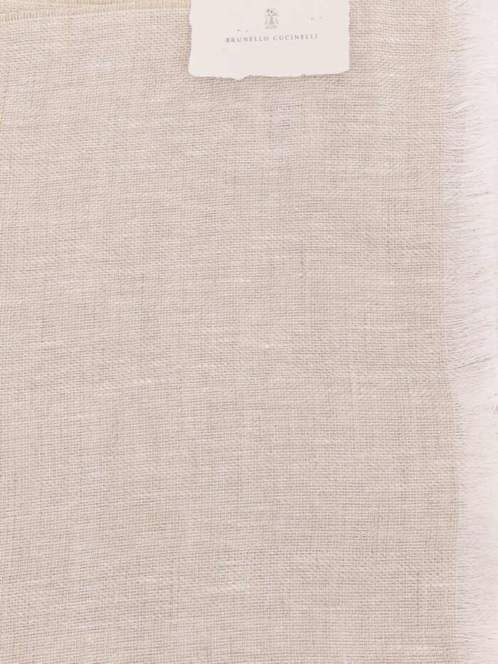 Brunello Cucinelli Sparkling Linen Scarf