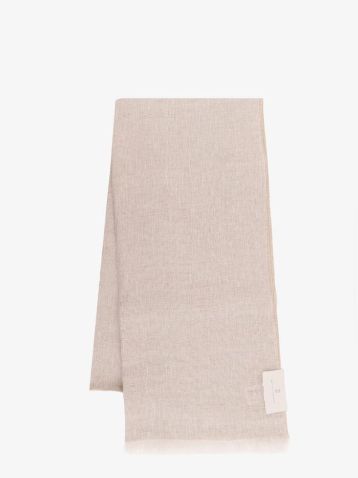 Brunello Cucinelli Sparkling Linen Scarf