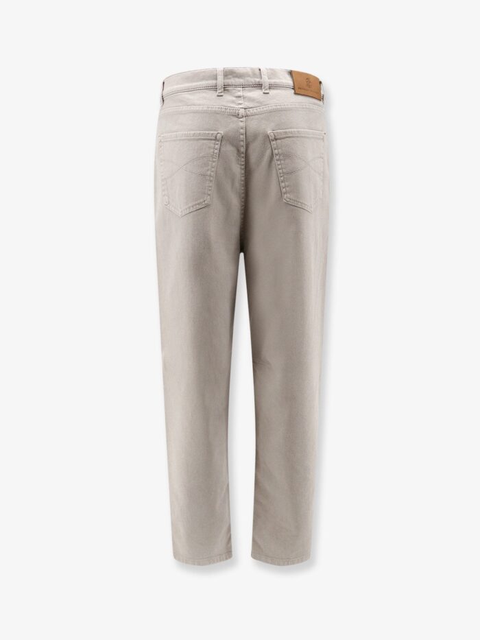 Brunello Cucinelli Stretch Canvas Trousers