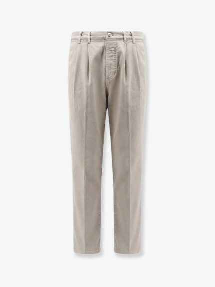 Brunello Cucinelli Stretch Canvas Trousers