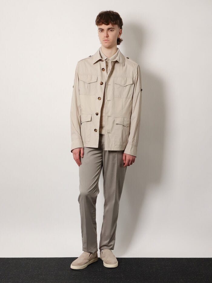 Brunello Cucinelli Stretch Cotton Trousers