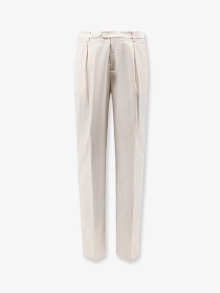Brunello Cucinelli Stretch Cotton Trousers