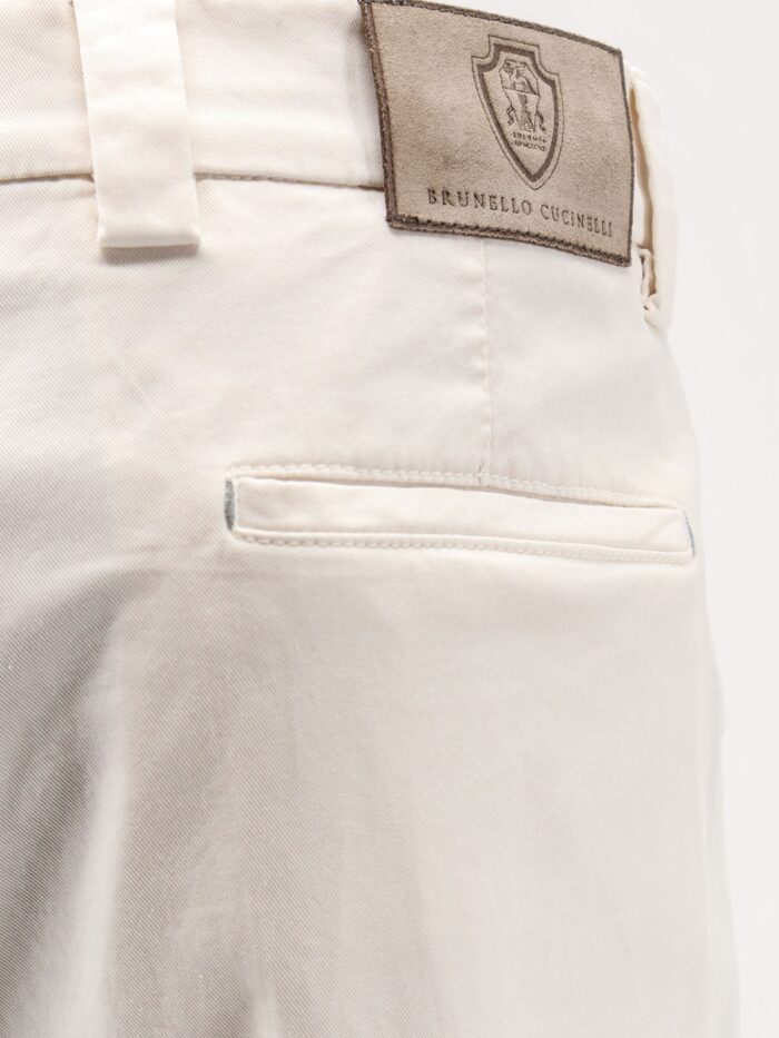 Brunello Cucinelli Stretch Cotton Trousers