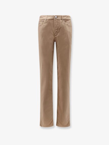 Brunello Cucinelli Stretch Cotton Trousers