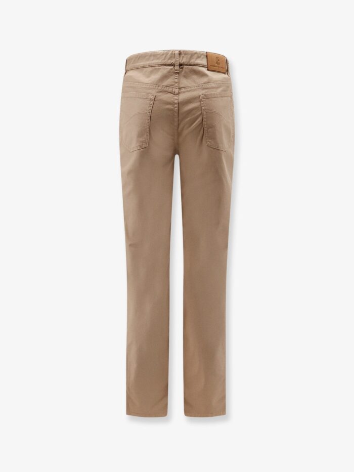 Brunello Cucinelli Stretch Cotton Trousers