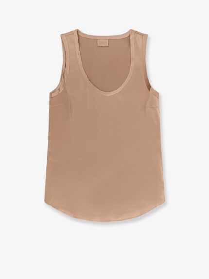 Brunello Cucinelli Stretch Silk Tank Top