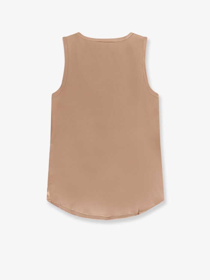 Brunello Cucinelli Stretch Silk Tank Top