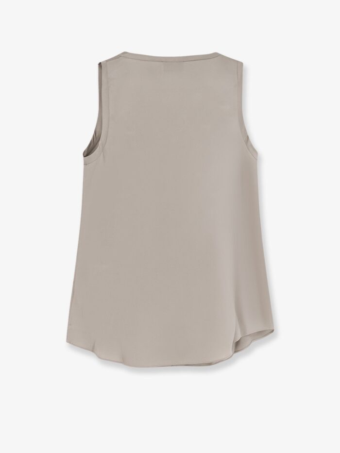 Brunello Cucinelli Stretch Silk Top
