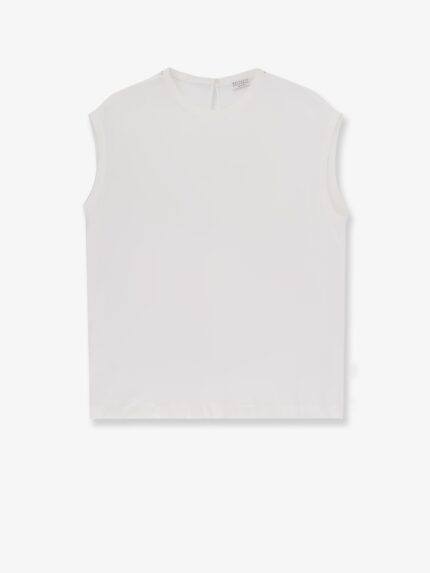 Brunello Cucinelli Stretch Silk Top