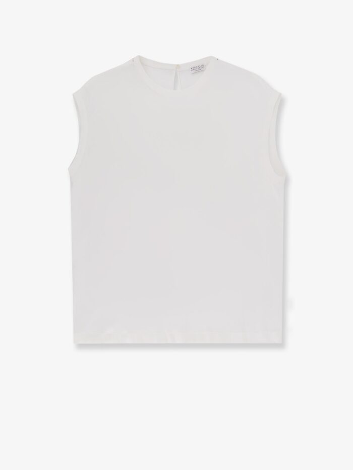 Brunello Cucinelli Stretch Silk Top