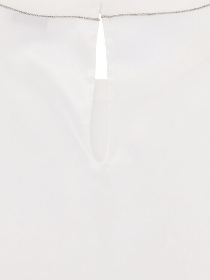 Brunello Cucinelli Stretch Silk Top