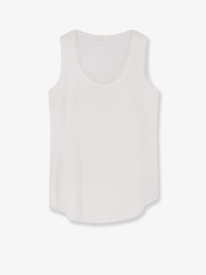 brunello cucinelli stretch silk top Brunello Cucinelli Stretch Silk Top