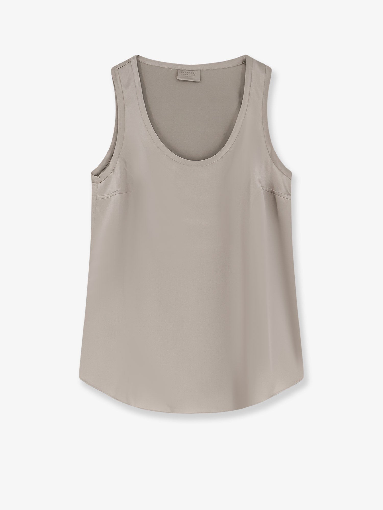 Brunello Cucinelli Stretch Silk Top
