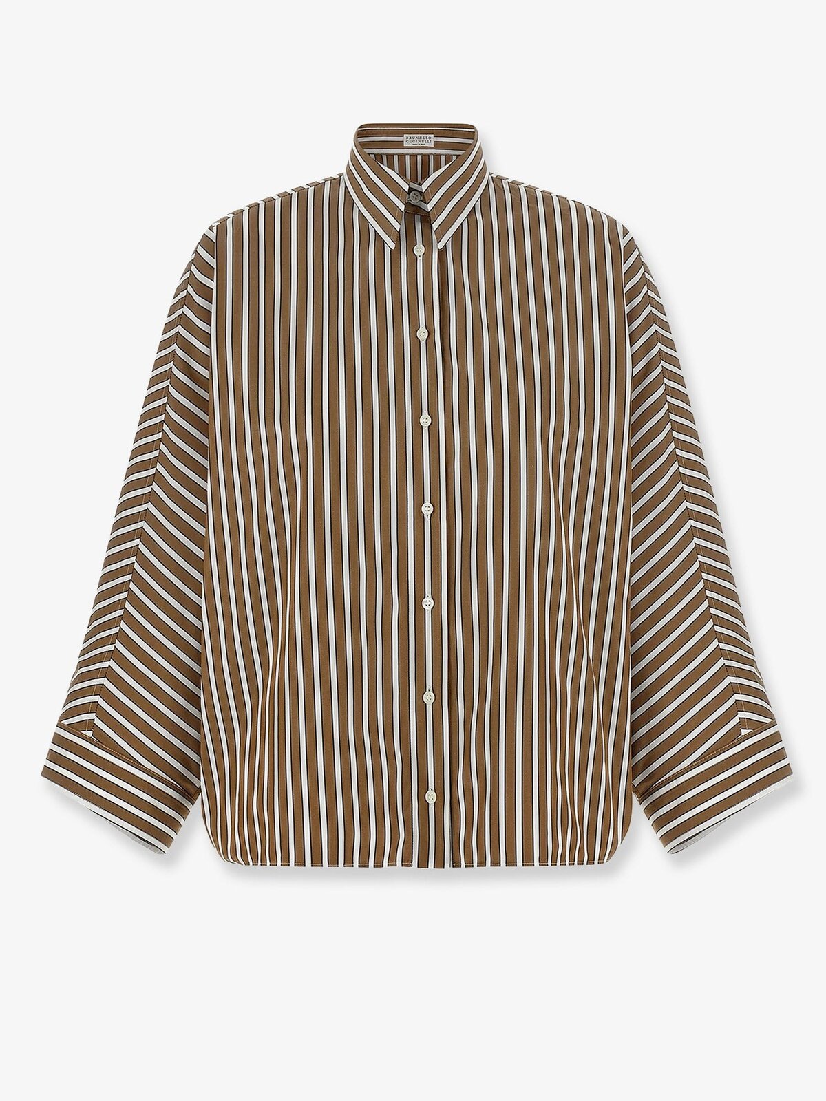 Brunello Cucinelli Striped Cotton Shirt