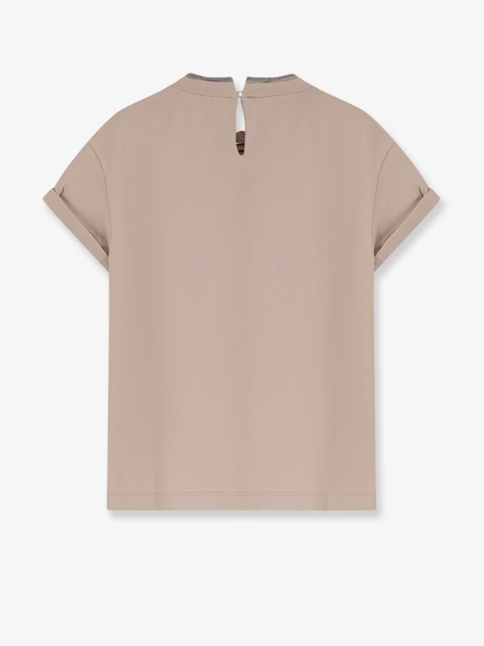 brunello cucinelli strtech cotton t shirt Brunello Cucinelli Strtech Cotton T-shirt