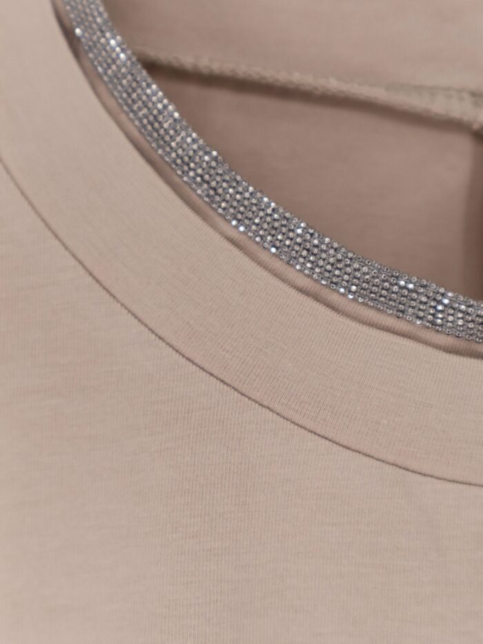 brunello cucinelli strtech cotton t shirt Brunello Cucinelli Strtech Cotton T-shirt