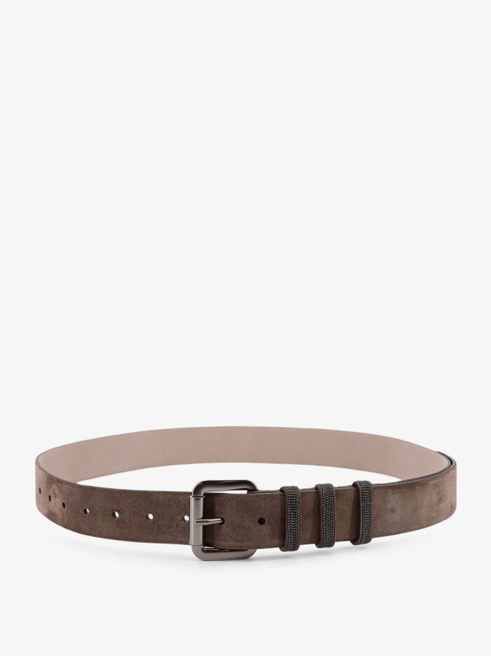 Brunello Cucinelli Suede Belt
