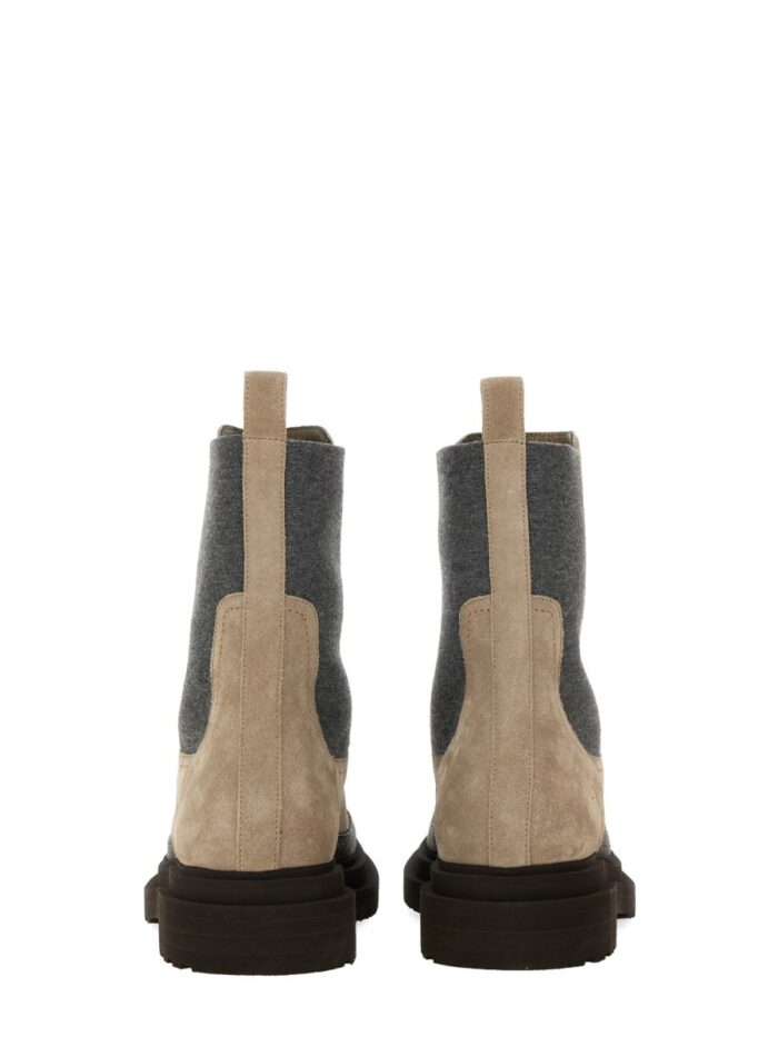 Brunello Cucinelli SUEDE CHELSEA BOOT