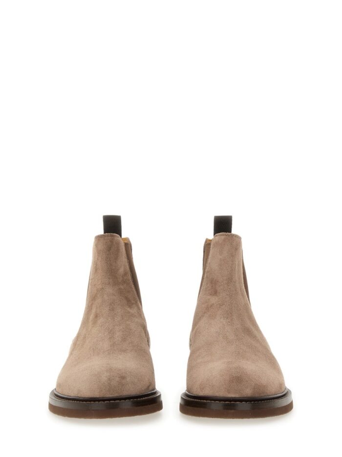 Brunello Cucinelli SUEDE CHELSEA BOOT