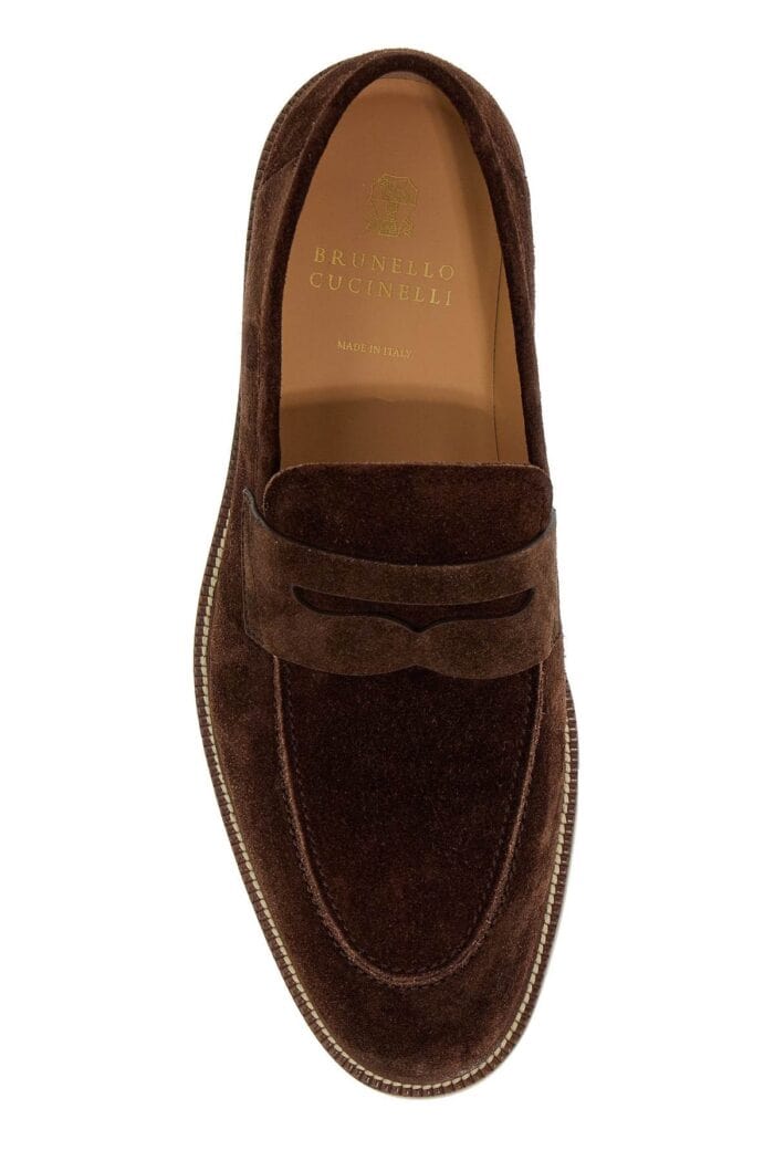 BRUNELLO CUCINELLI Suede Loaf